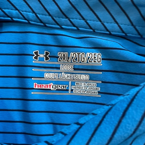 UA golf polo shirt, 2xl - Picture 6 of 7